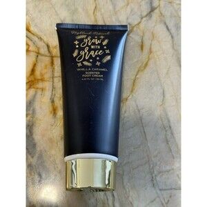 Highland Natural Scented Vanilla Caramel Foot Cream 4.47oz Glow With Grace New